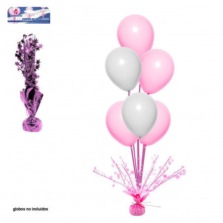 Centro tavola rosa varilla rosa