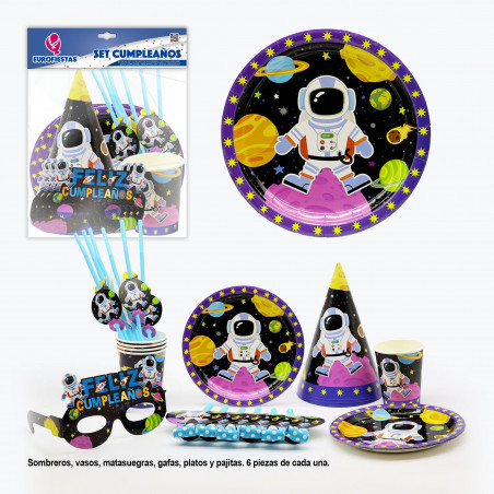 Set compleanno astro
