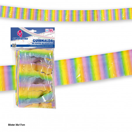 Frange di plastica 20m toni