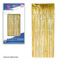 Cortina frange 2x1 puntini oro