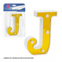 Lettera led 16cm oro j