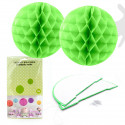 Palla d'api 2u.30cm verde
