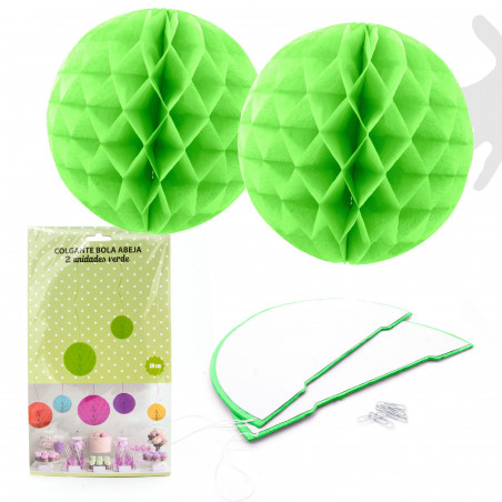 Palla d'api 2u.30cm verde
