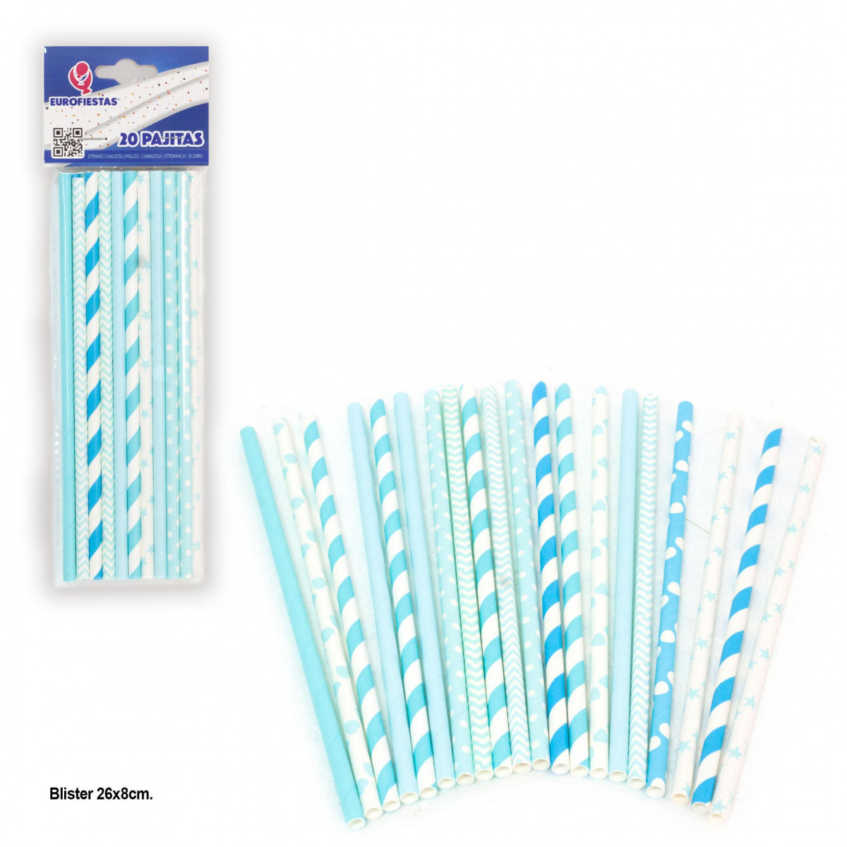 Cannucce 20 blu