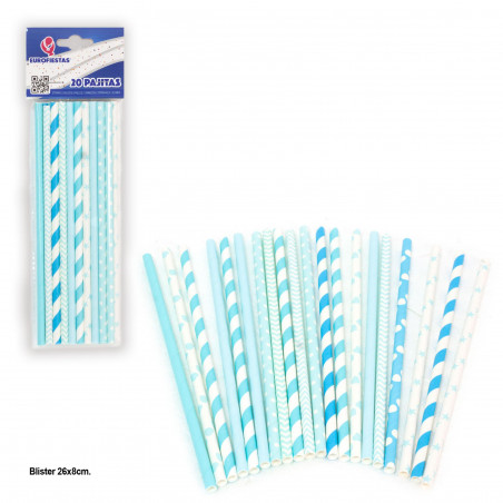 Cannucce 20 blu