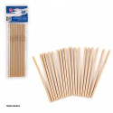 Cannucce lisce marrone chiaro 20pz