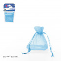 Borsa in poliestere 5 90x70mm celeste