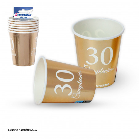Vaso collezione oro 30 compleanno