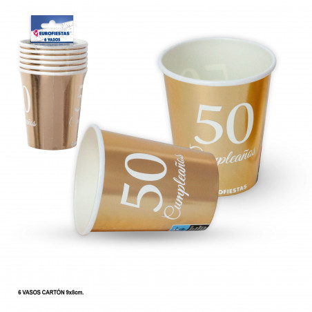 Vaso collezione oro 50 compleanno