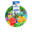 Piatto 18cm collezione dino party