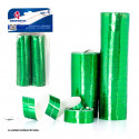 Serpentine 36 rotoli metallizzati verdi