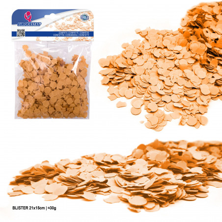Confetti blister 30gr arancione