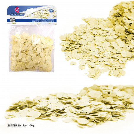 Confetti blister 30g giallo