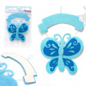 Decorazione farfalla blu