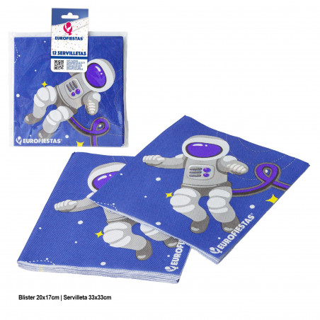 Tovaglioli collezione astronauta