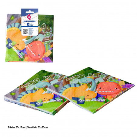 "Serviette collezione dino party"