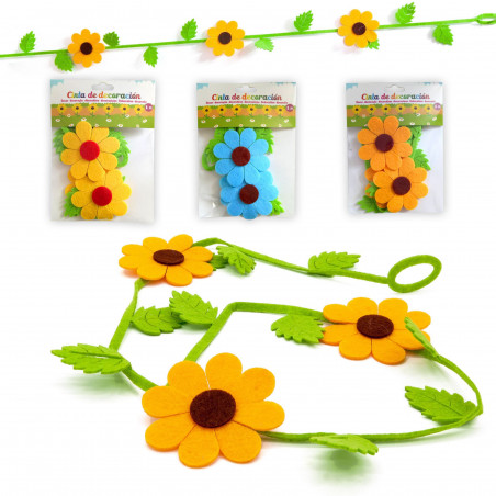 Nastro decorativo girasole 1m