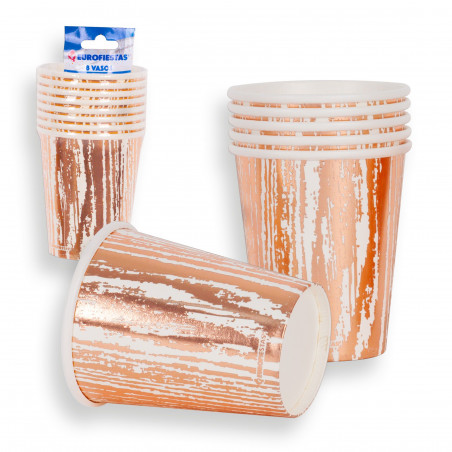 Vasi collezione venature oro rosa
