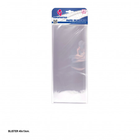 1 carta cellofan 95x67cm trasparente