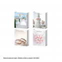 Borsa immagini matrimonio 240x180x85mm 4ms peq