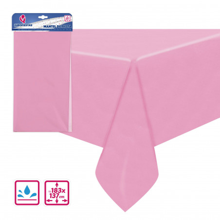 Tovaglia riutilizzabile 137cm 183cm rosa