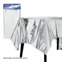 Tovaglia riutilizzabile 137 274cm argento
