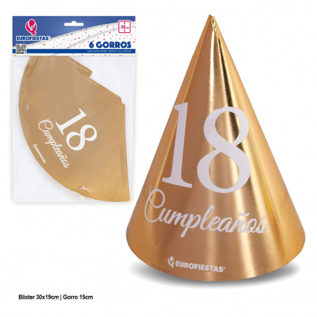 Cappelli collezione oro 18 compleanno
