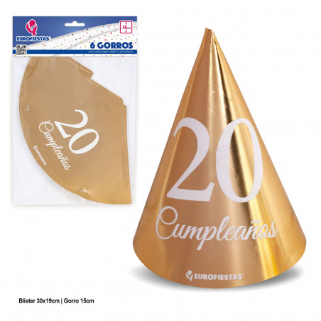 Cappelli collezione oro 20 compleanno