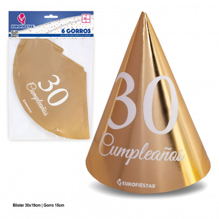 Cappelli collezione oro 30 compleanno