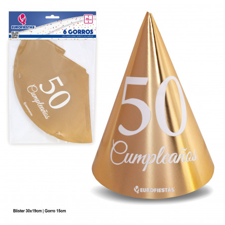 Cappelli collezione oro 50 compleanno