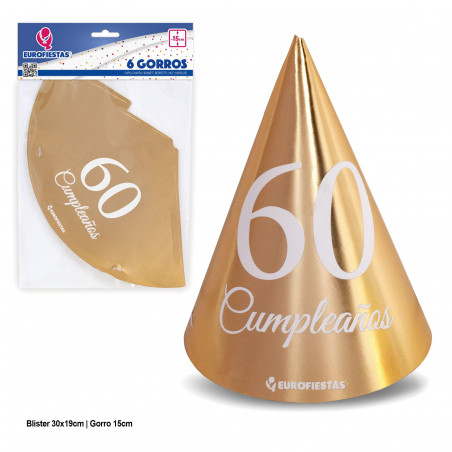Cappelli collezione oro 60 compleanno