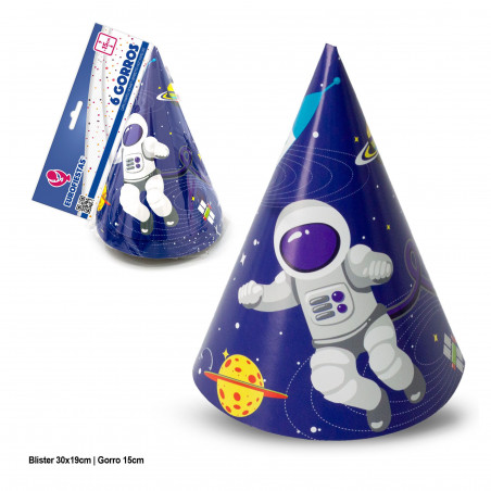 Cappellini da astronauta 6 pezzi
