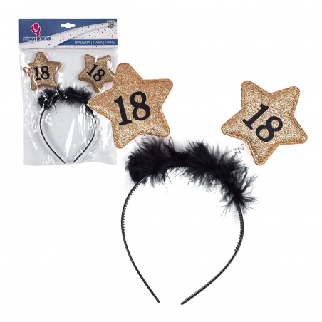 Diadema stelle oro 18