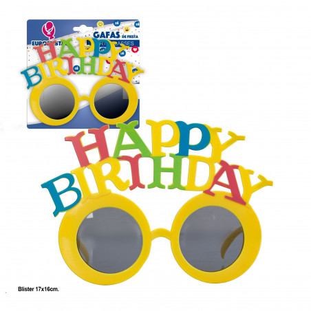 Buon compleanno occhiali classici 3ms