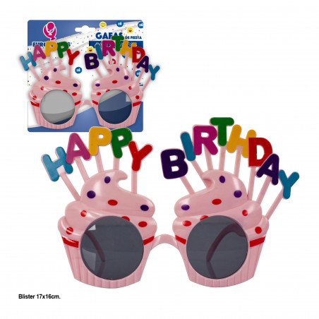 Bicchieri cupcakes buon compleanno 3ms