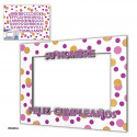 Photocall personalizzabile di buon compleanno