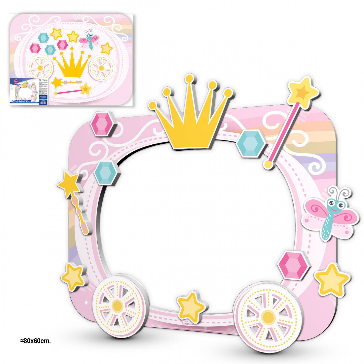 Photocall della carrozza della principessa