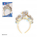 Diadema spumiglione corona 18
