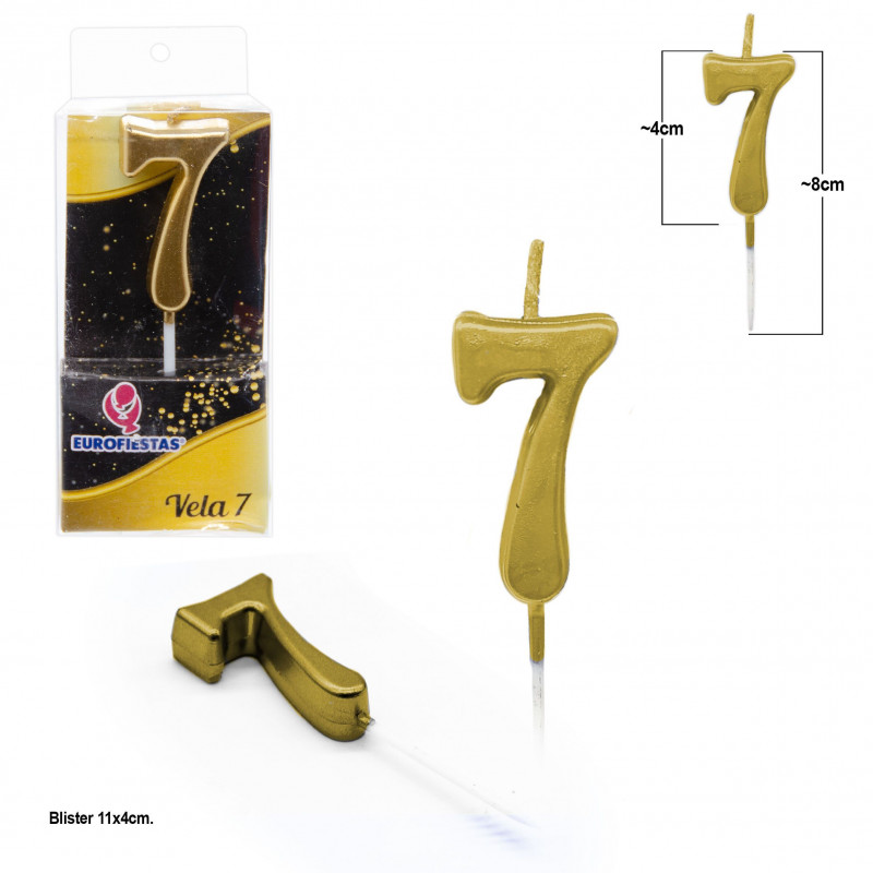 Candela d'oro numero 7
