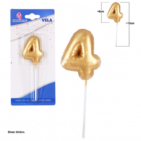 Cera chubby oro n. 4
