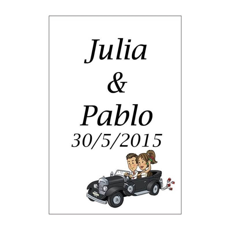 Adesivi per auto Will & Grace