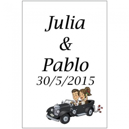 Adesivi per auto Will & Grace