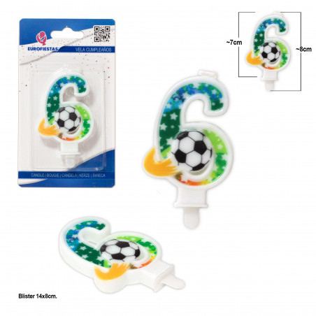 Vela calcio stelle numero 6