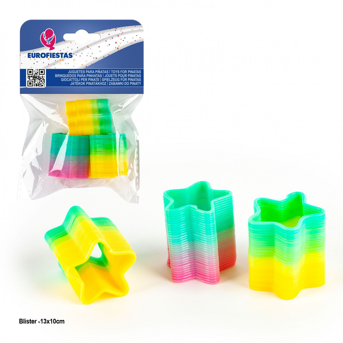 Giocattolo per piñata molla stella 3pcs