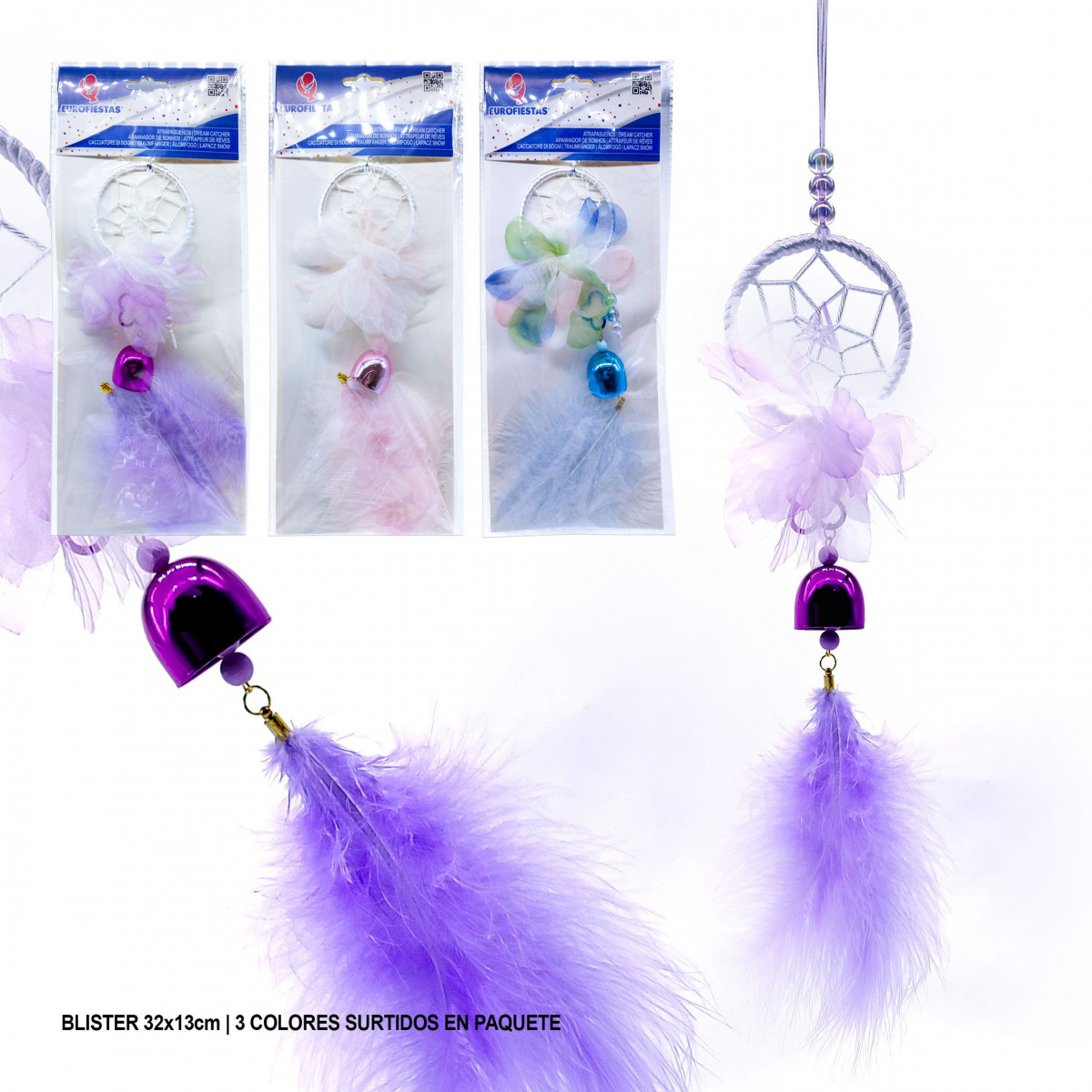 Sogni d'oro rotondo cerchio bianco 25cm 3cs