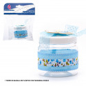 Vaso fiore blu ragazzo