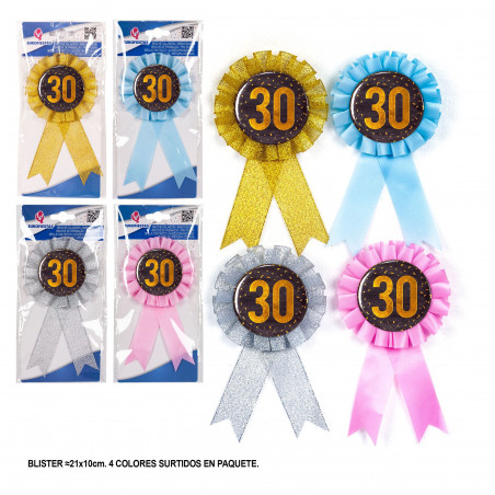 Spilla 30 oro 2ms