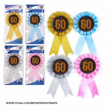 Spilla 60 oro 2ms