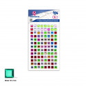 105 quadretti adesivi a colori