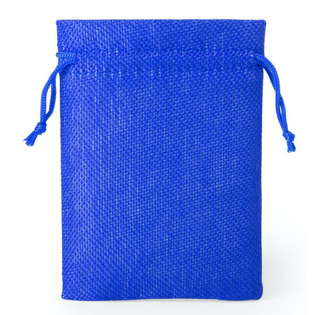 Balsamo per le labbra presentato in borsa blu e adesivo per comunione